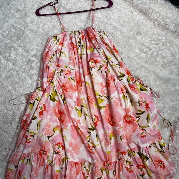 Misa Los Angeles Farrow Mini Dress in Blushing Flora Cotton, Size XS NWT - Picture 4 of 6